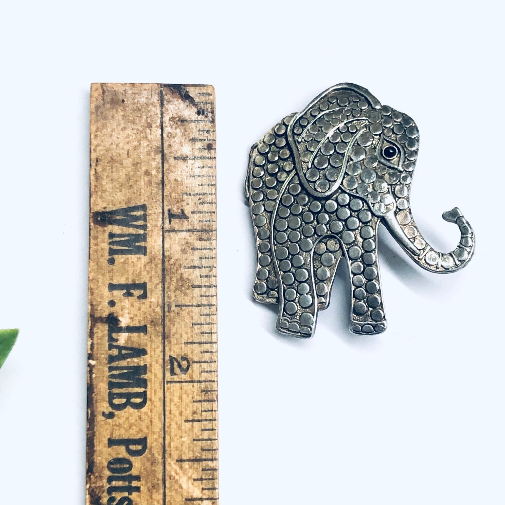 Elephant Brooch, Darlene Elephant Pin, Animal Jewelry, Lucky Elephant, Vintage Elephant Pin, Animal Lover Gift