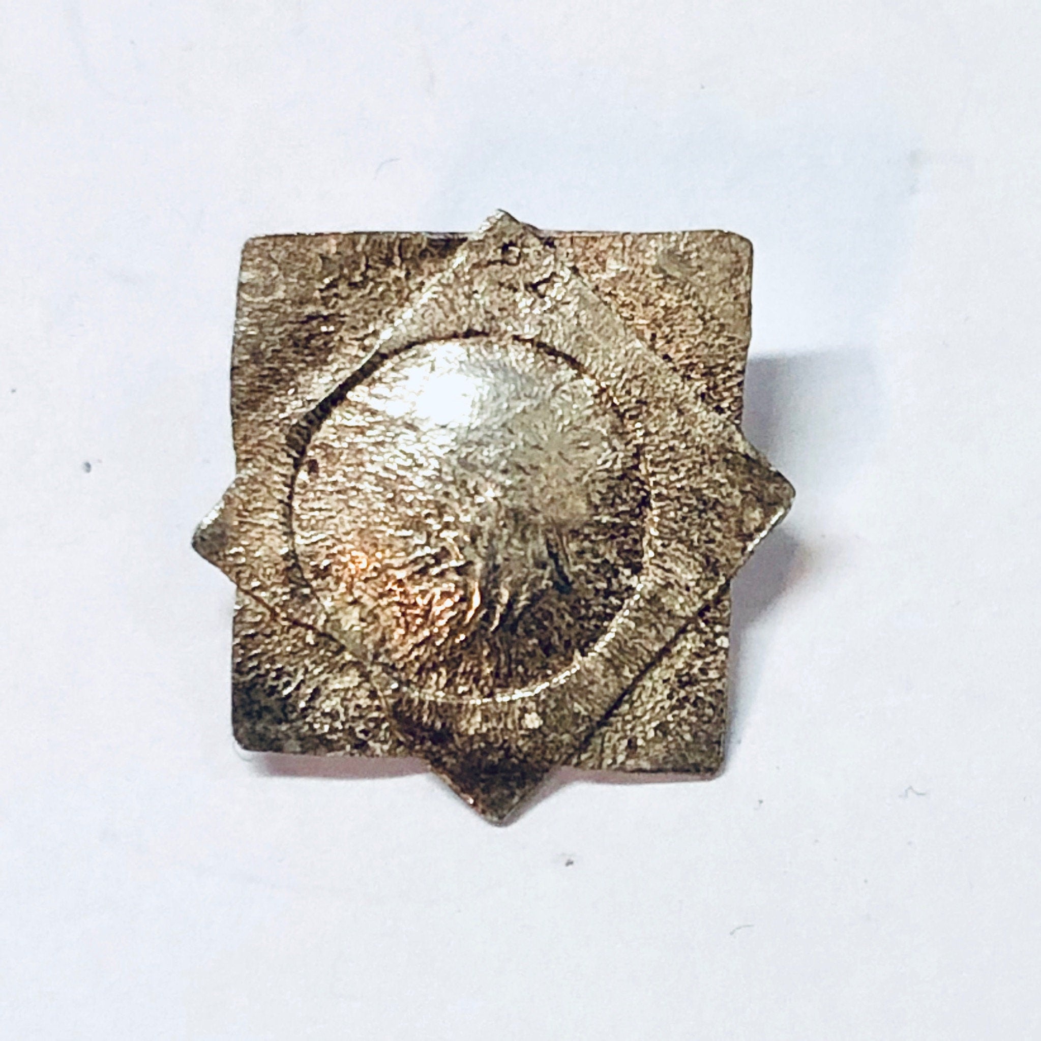 Silver Earrings, Vintage Earrings, Geometric Jewelry, Polansky Earrings, Statement Jewelry, Vintage Jewelry, Textured Silver, 925 Earrings