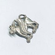 Vintage Animal Pin, Small Silver Brooch, Vintage Silver Jewelry, Animal Jewelry, Unique Pin, Winged Animal