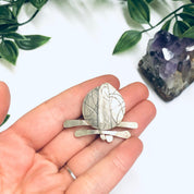 Vintage Abstract Brooch, Silver Abstract Pin, Abstract Jewelry Design, Small Vintage Brooch