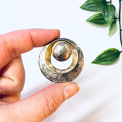Vintage Earrings, Silver Earrings, Round Earrings, Statement Jewelry, Vintage Jewelry, Pierced Ears, Unique Jewelry, Circle Earrings, 925