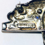 Vintage Brooch, Silver Brooch, Cat Brooch, Cat Pin, Cat Jewelry, Kitty Cat Pin, Cat Lover Gift, Vintage Jewelry, Animal Jewelry, Animal Pin