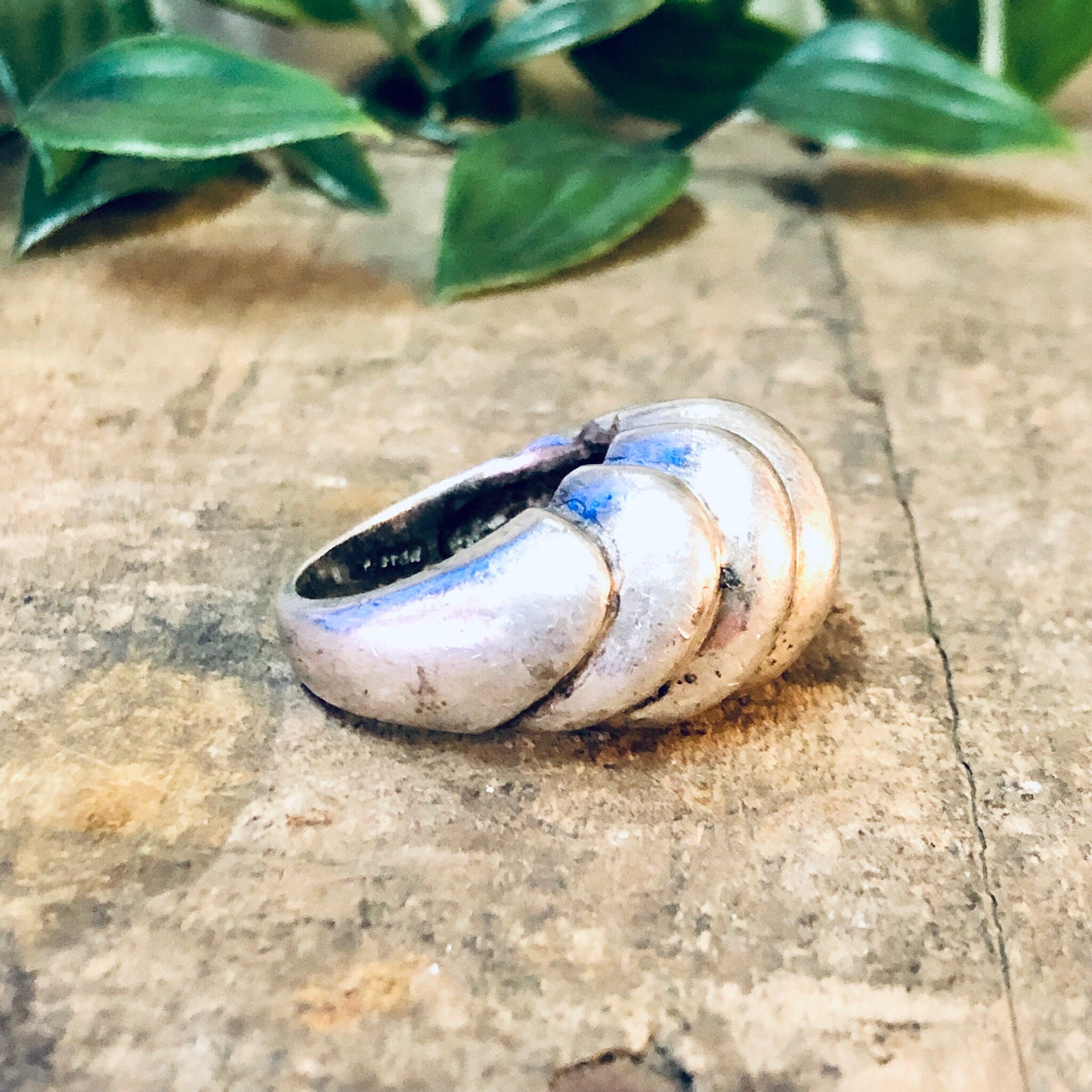 Vintage Ring, Silver Ring, Unique Jewelry, Vintage Jewelry, Statement Ring, Swirl Design, Big Ring, Statement Jewelry, Sleek Ring, 925 Ring