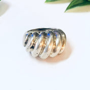 Vintage Ring, Silver Ring, Unique Jewelry, Vintage Jewelry, Statement Ring, Swirl Design, Big Ring, Statement Jewelry, Sleek Ring, 925 Ring