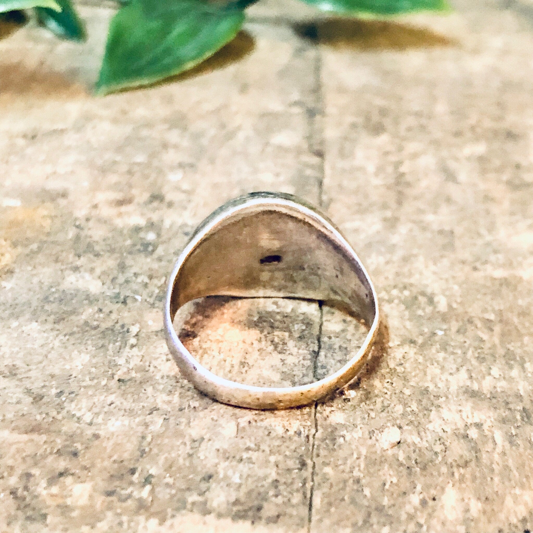 Vintage Ring, Silver Ring, Dome Ring, Etching Ring, Vintage Jewelry, Etched Design, Unique Jewelry, Everyday Jewelry, Etched Silver Ring,