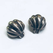 Silver Clip On Earrings, Small Clip On Earrings, Vintage Silver Earrings, Round Earrings, Small Earrings