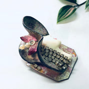 Vintage Brooch, Lady Face Brooch, Vintage Pin, Lady in a Hat, Costume Jewelry, Face Jewelry, Unique Pin, Vintage Jewelry, Pink Brooch, Hat