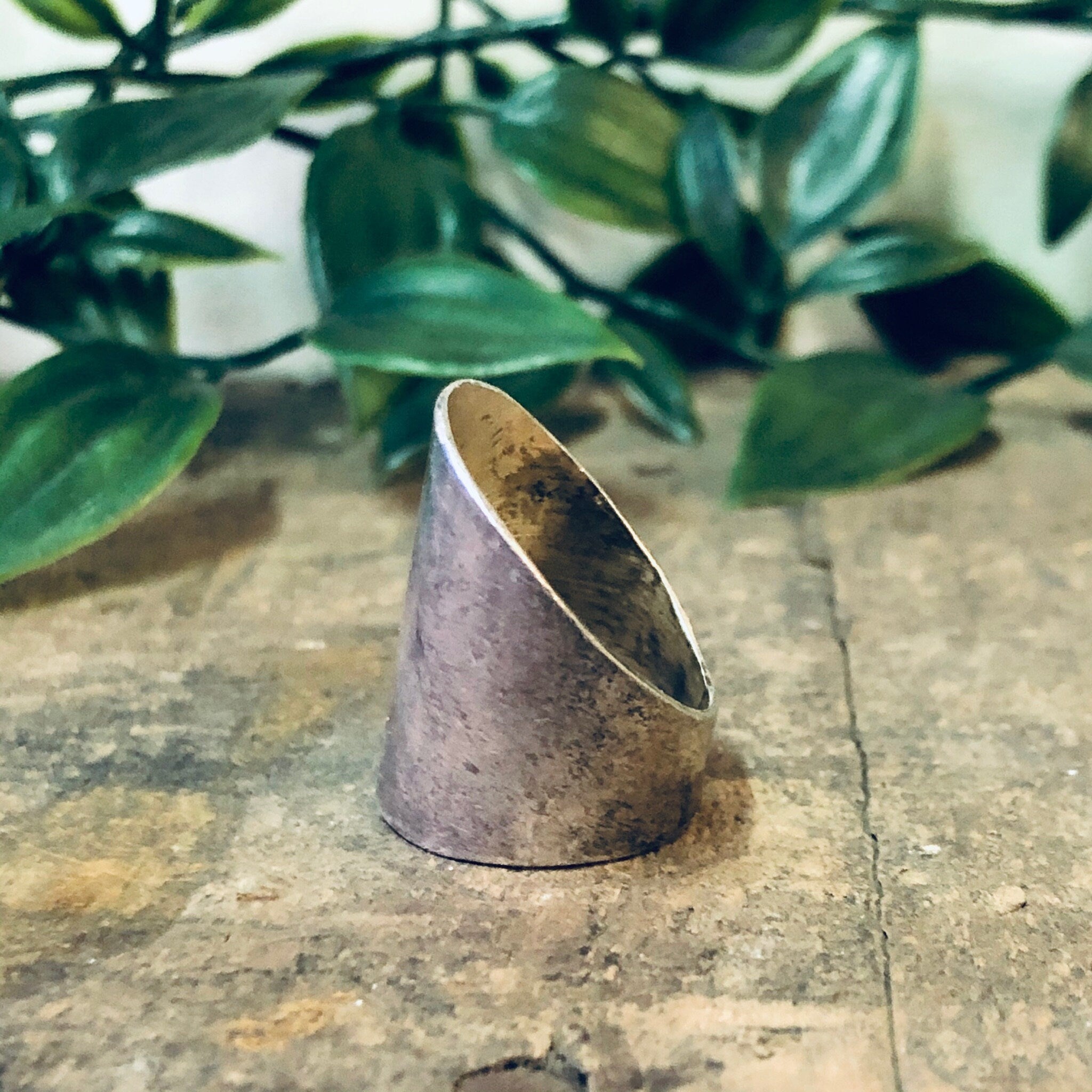 Vintage Ring, Silver Ring, Large Ring, Statement Jewelry, Unique Ring, Pinky Ring, Long Ring, Minimalist Jewelry, Sleek Ring, 925 Ring,
