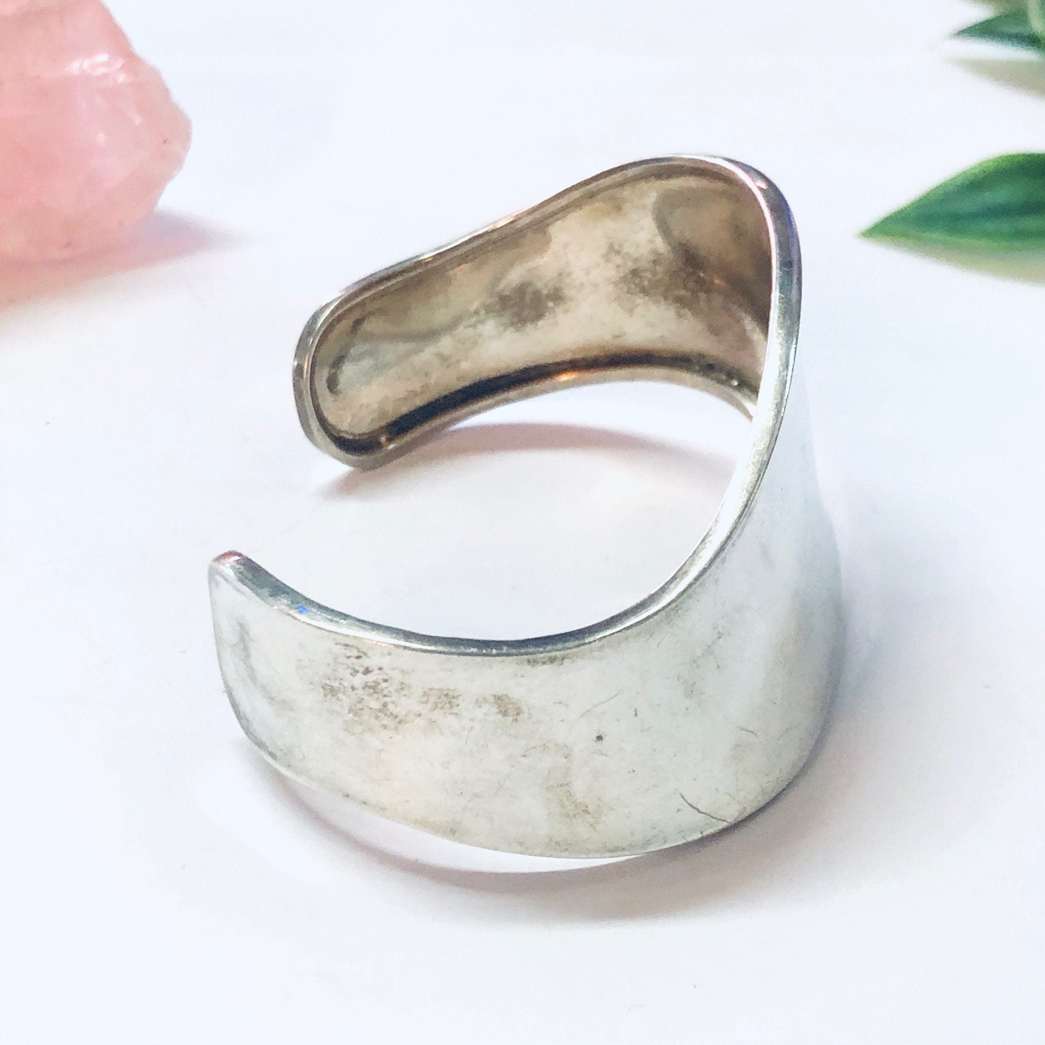 Vintage Bracelet, Silver Bracelet, Cuff Bracelet, Silver Cuff, Unique Jewelry, Minimalist Cuff, Sleek Jewelry, Vintage Jewelry, 925 Cuff