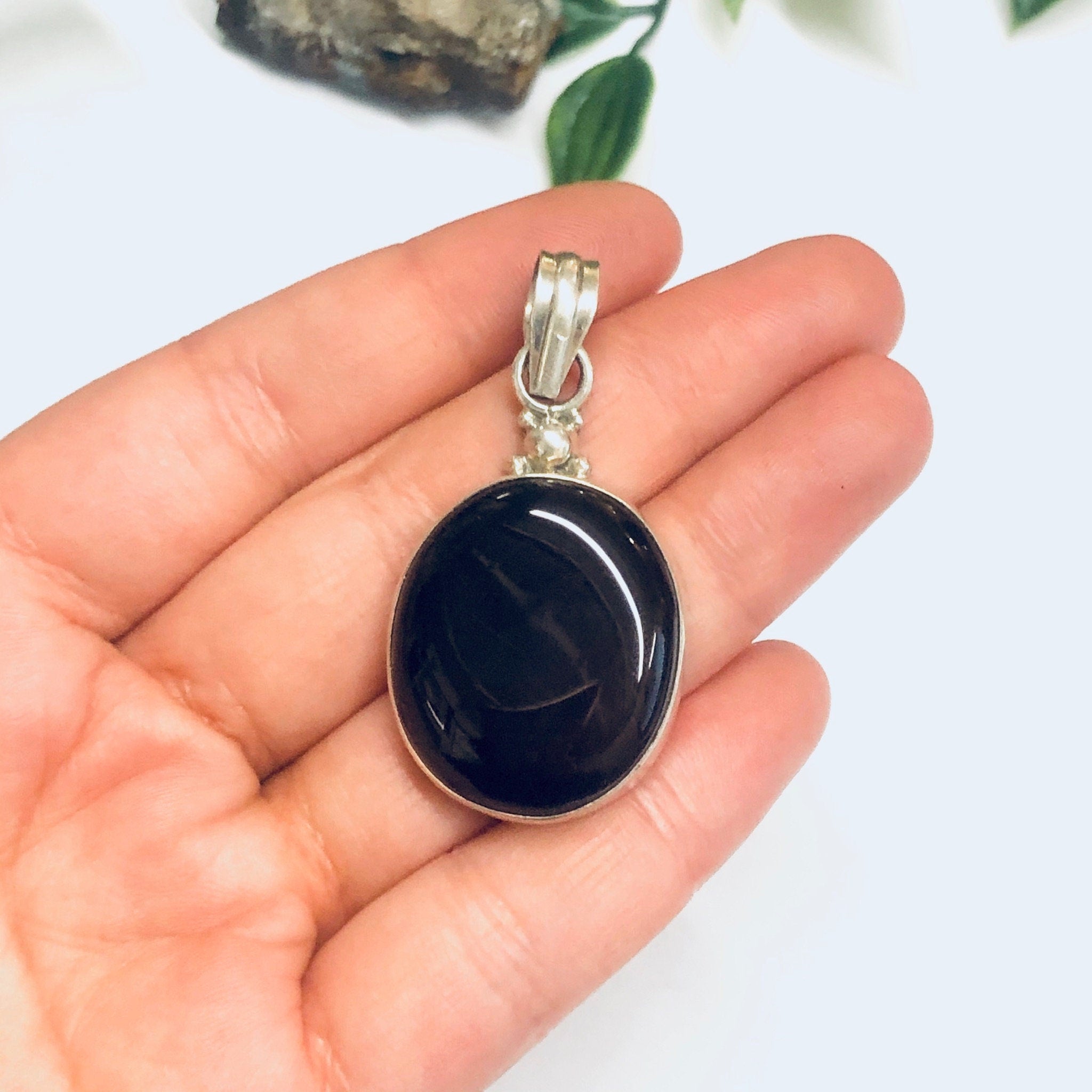 Silver Carnelian Pendant, Dark Red Pendant, Silver and Red Jewelry, Vintage Necklace Pendant