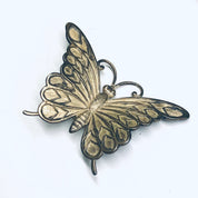 Beau Sterling Butterfly Pin, Vintage Butterfly Brooch, Silver Butterfly Jewelry, Insect Jewelry