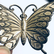 Beau Sterling Butterfly Pin, Vintage Butterfly Brooch, Silver Butterfly Jewelry, Insect Jewelry