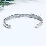 Silver and Turquoise Cuff Bracelet, Small Cuff Bracelet, Silver and blue Jewelry, Vintage Jewelry, Inlaid Turquoise Cuff