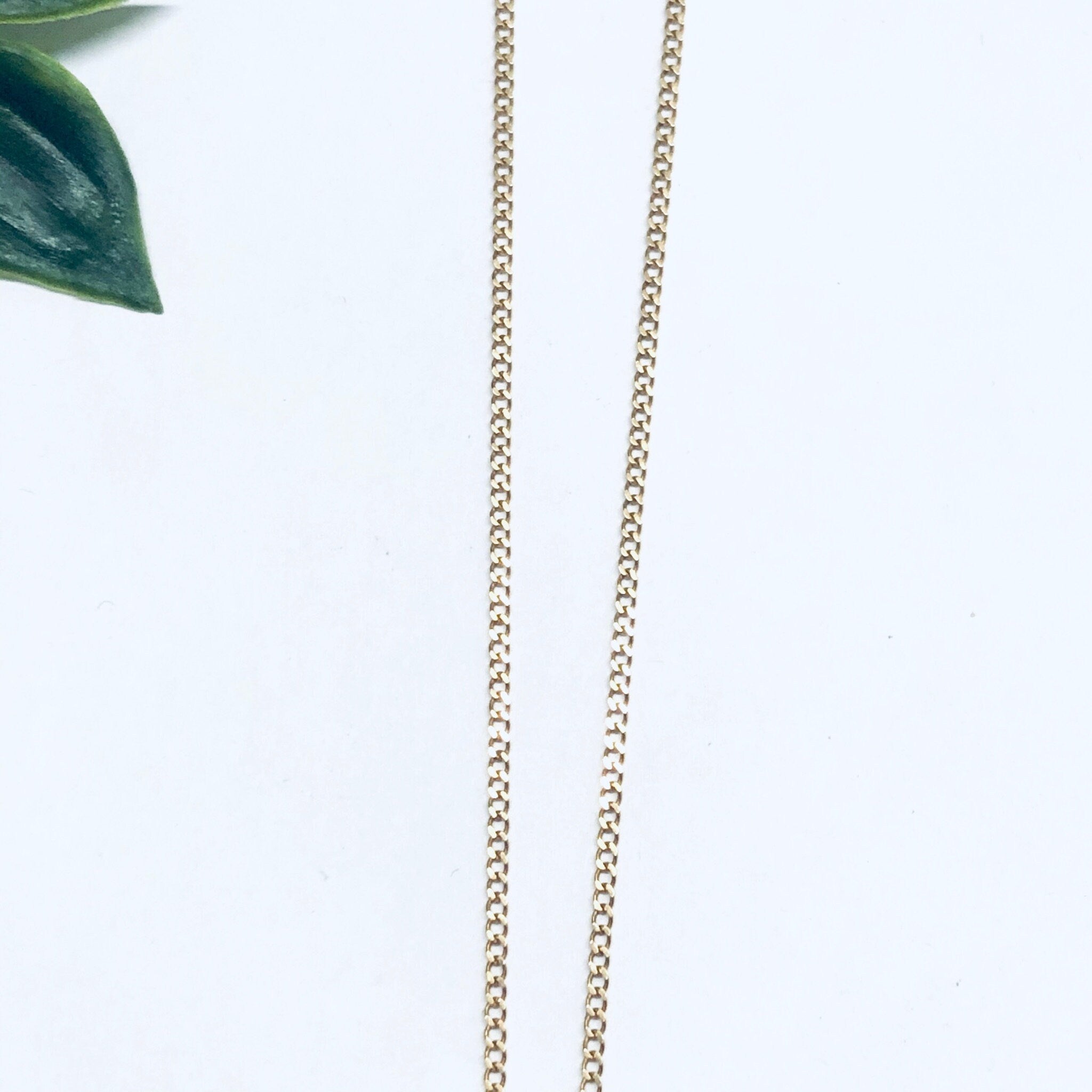Gold and Onyx Necklace, Black Onyx Asian Pendant Necklace, 14K Gold Pendant, 14K Gold Chain, Vintage Gold Jewelry