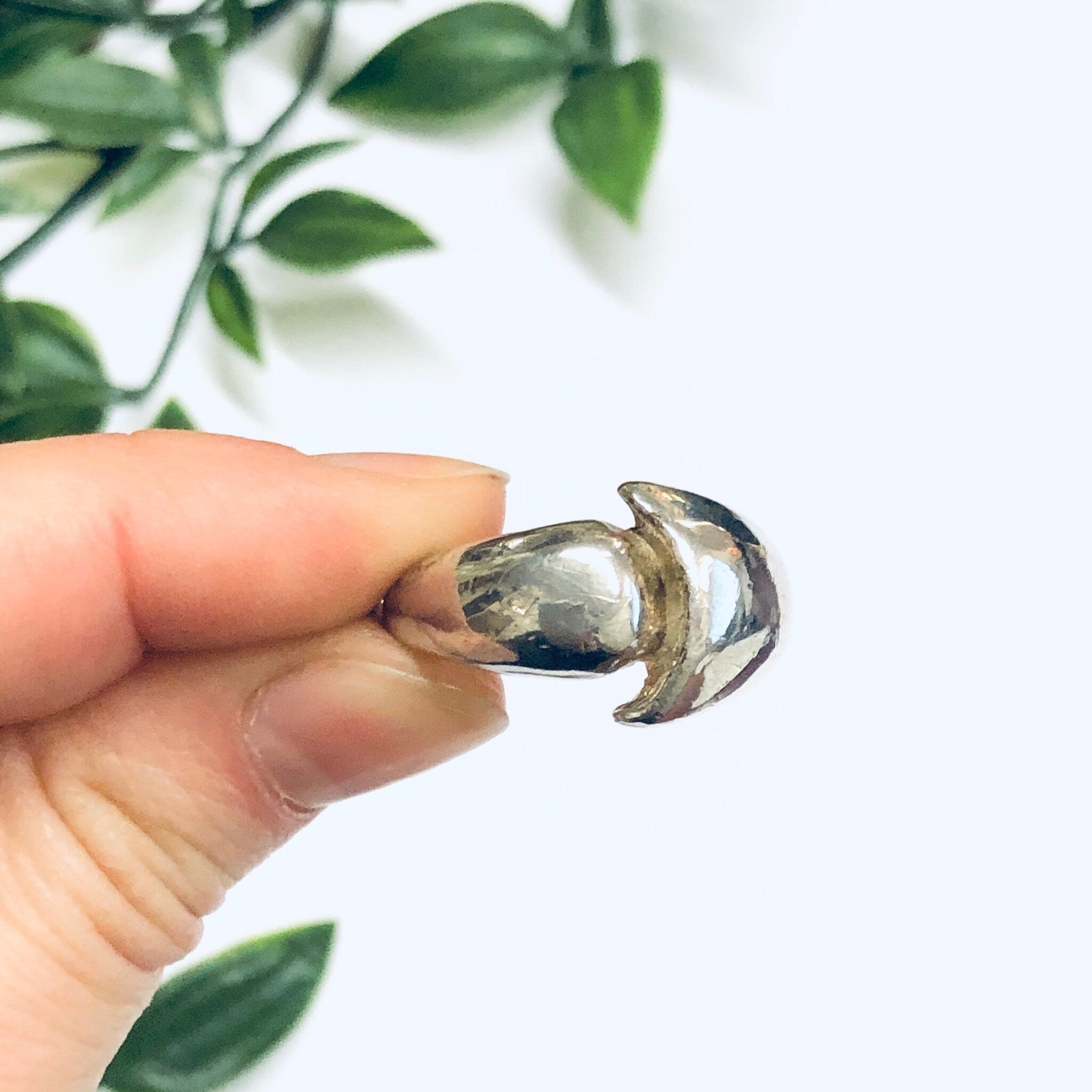 Vintage Silver Ring with Abstract Design, Unique Design Ring, Abstract Jewelry, Vintage Jewelry