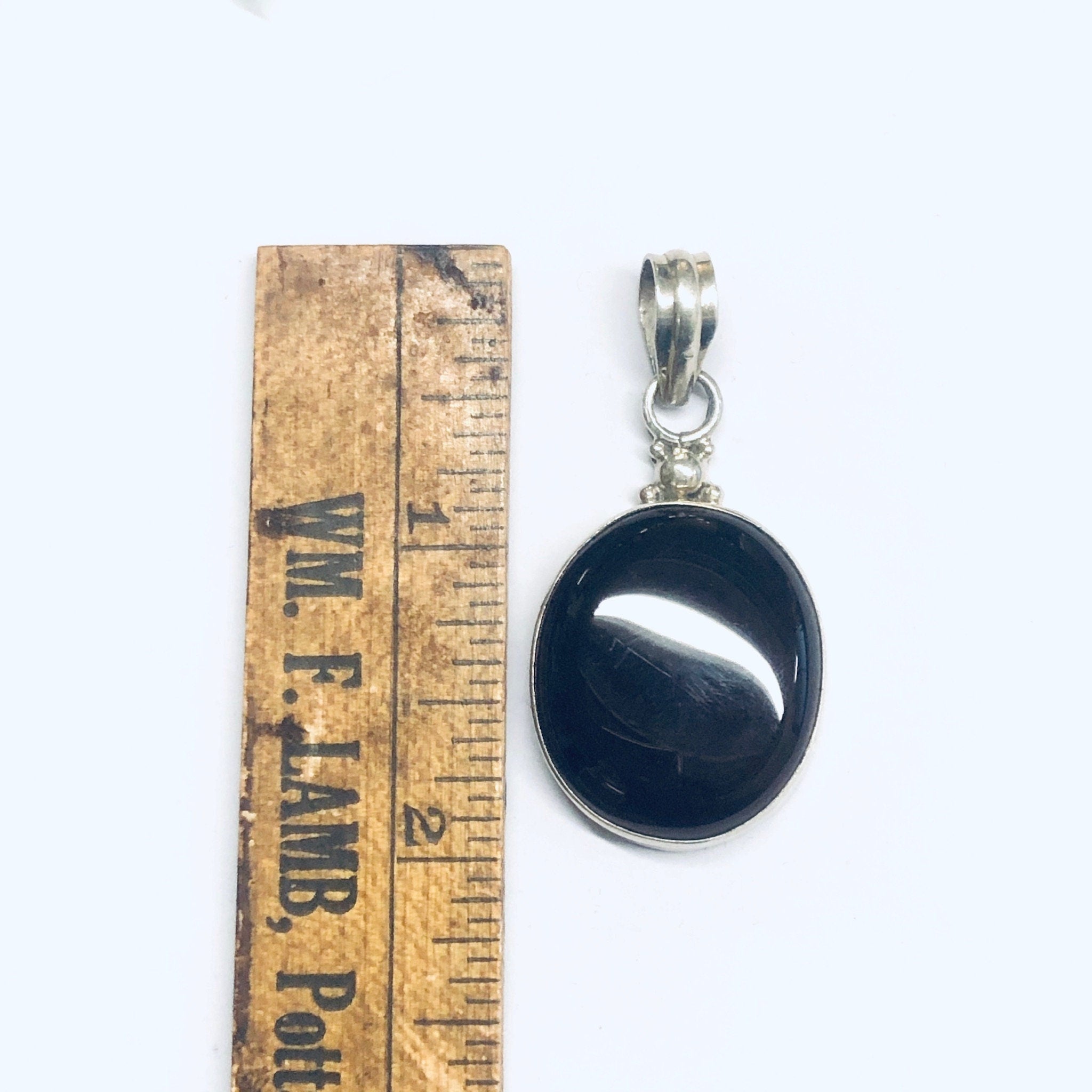 Silver Carnelian Pendant, Dark Red Pendant, Silver and Red Jewelry, Vintage Necklace Pendant