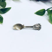 Silver Spoon Brooch, Small Spoon Pin, Vintage Spoon Pin, Unique Spoon, Cutlery Jewelry, Vintage Jewelry