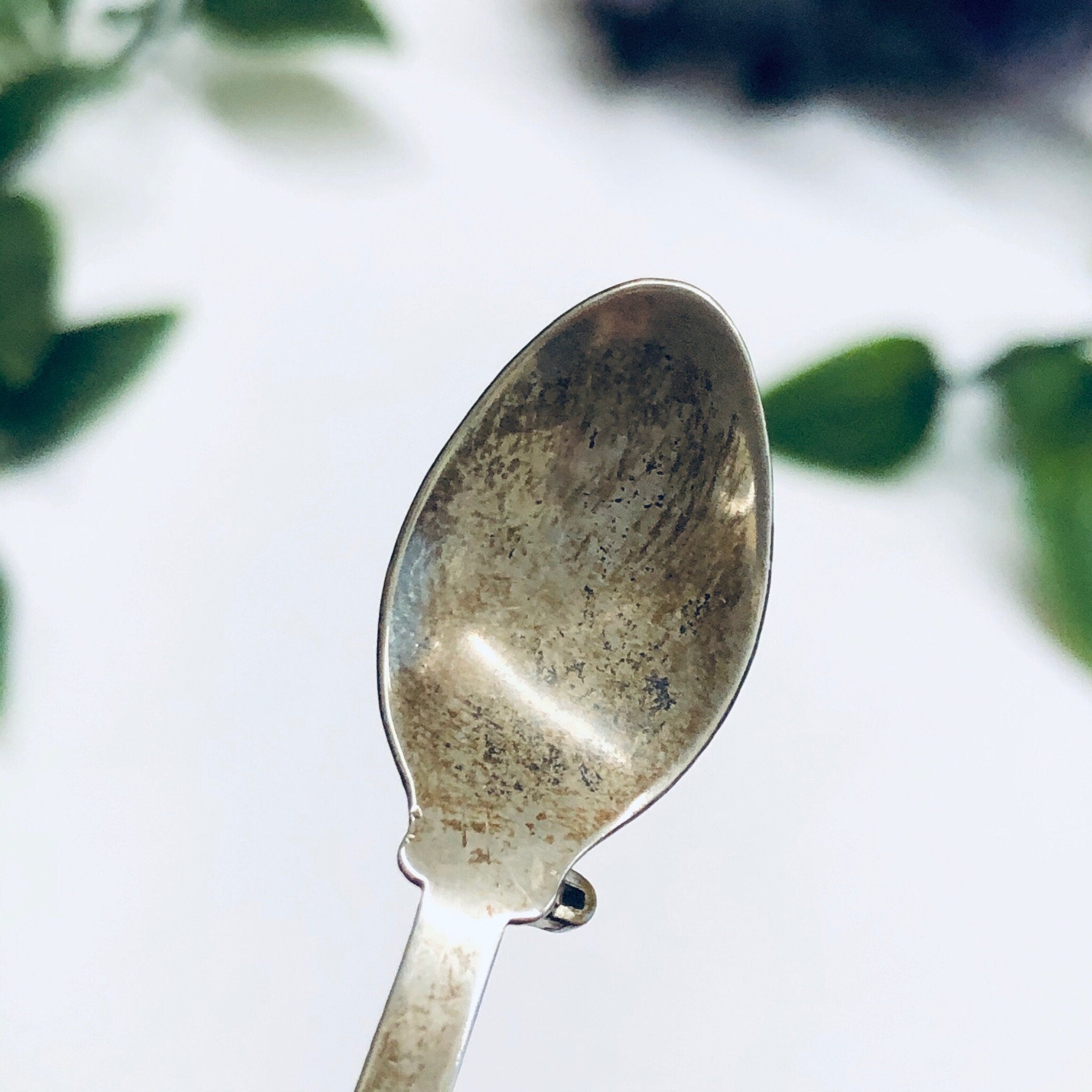 Silver Spoon Brooch, Small Spoon Pin, Vintage Spoon Pin, Unique Spoon, Cutlery Jewelry, Vintage Jewelry