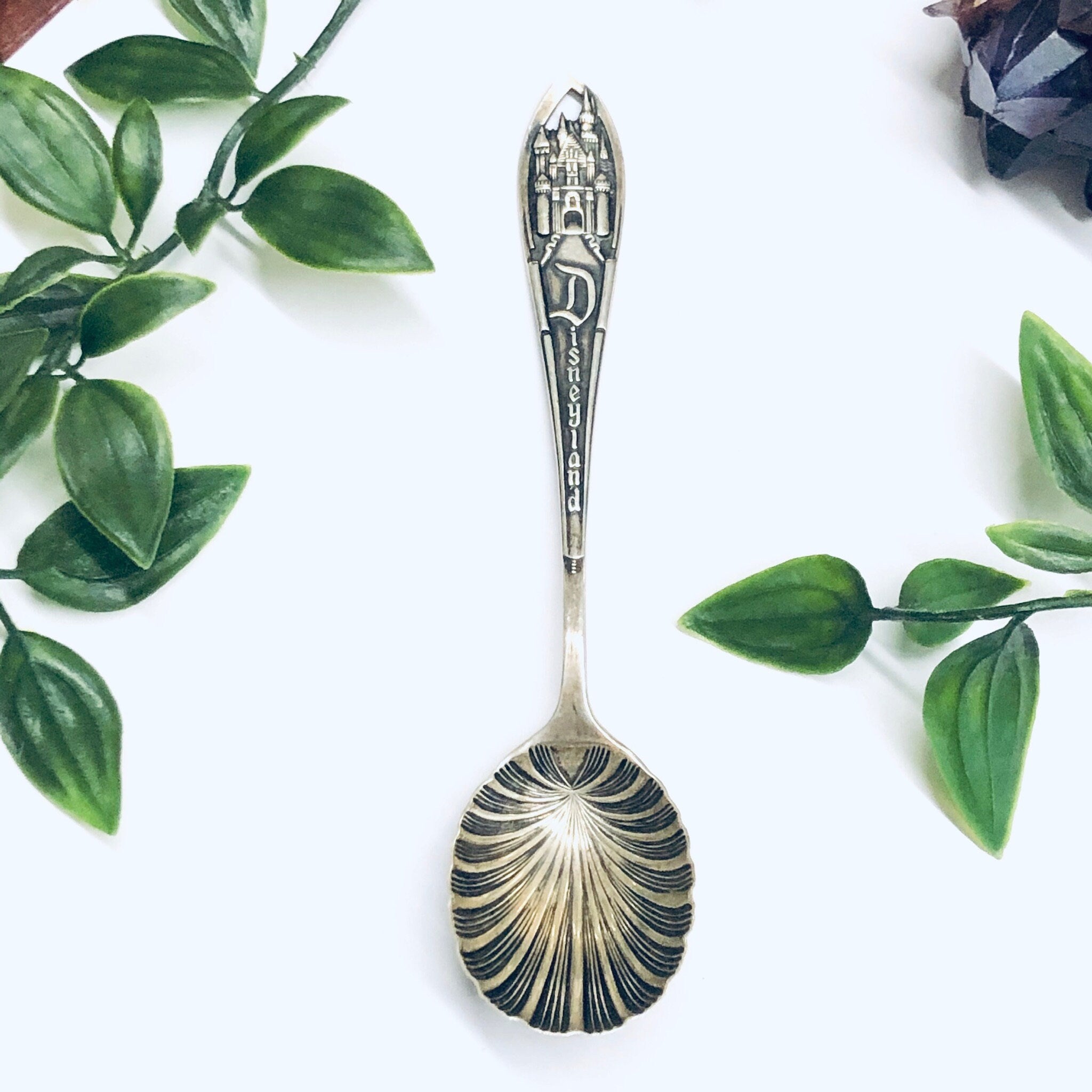 Vintage Disneyland Souvenir Spoon, Princess Castle Spoon, Disney Souvenir, Vintage Disney, Vintage Silver Spoon