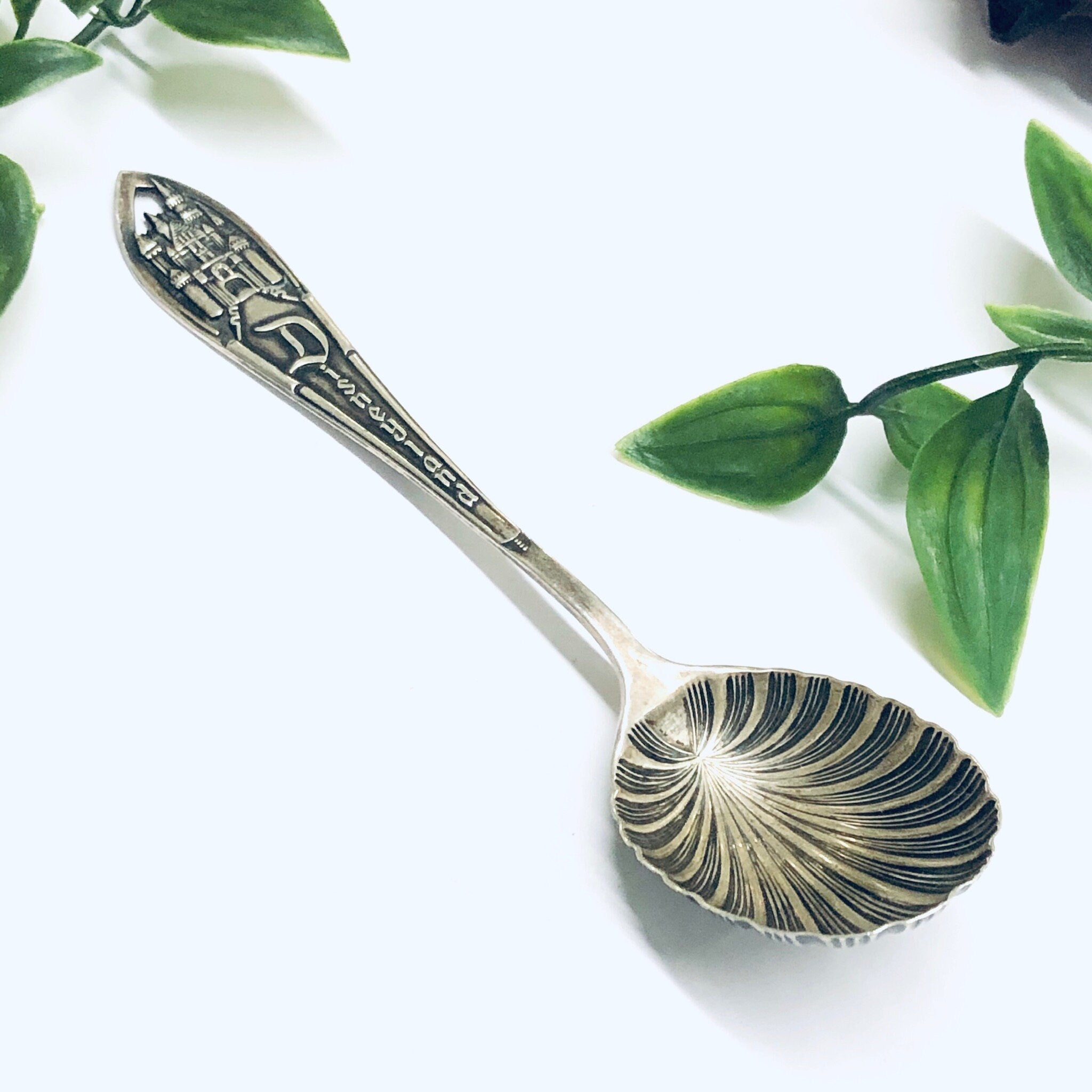 Vintage Disneyland Souvenir Spoon, Princess Castle Spoon, Disney Souvenir, Vintage Disney, Vintage Silver Spoon
