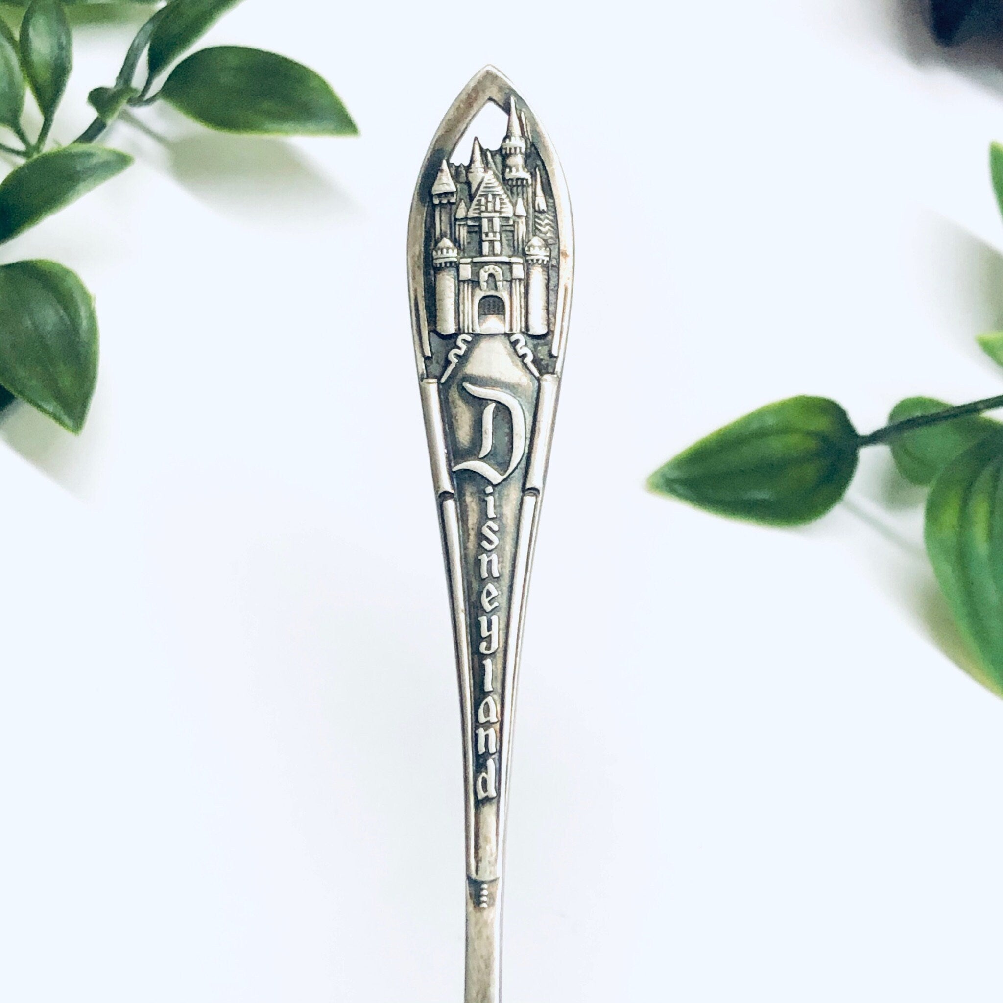 Vintage Disneyland Souvenir Spoon, Princess Castle Spoon, Disney Souvenir, Vintage Disney, Vintage Silver Spoon