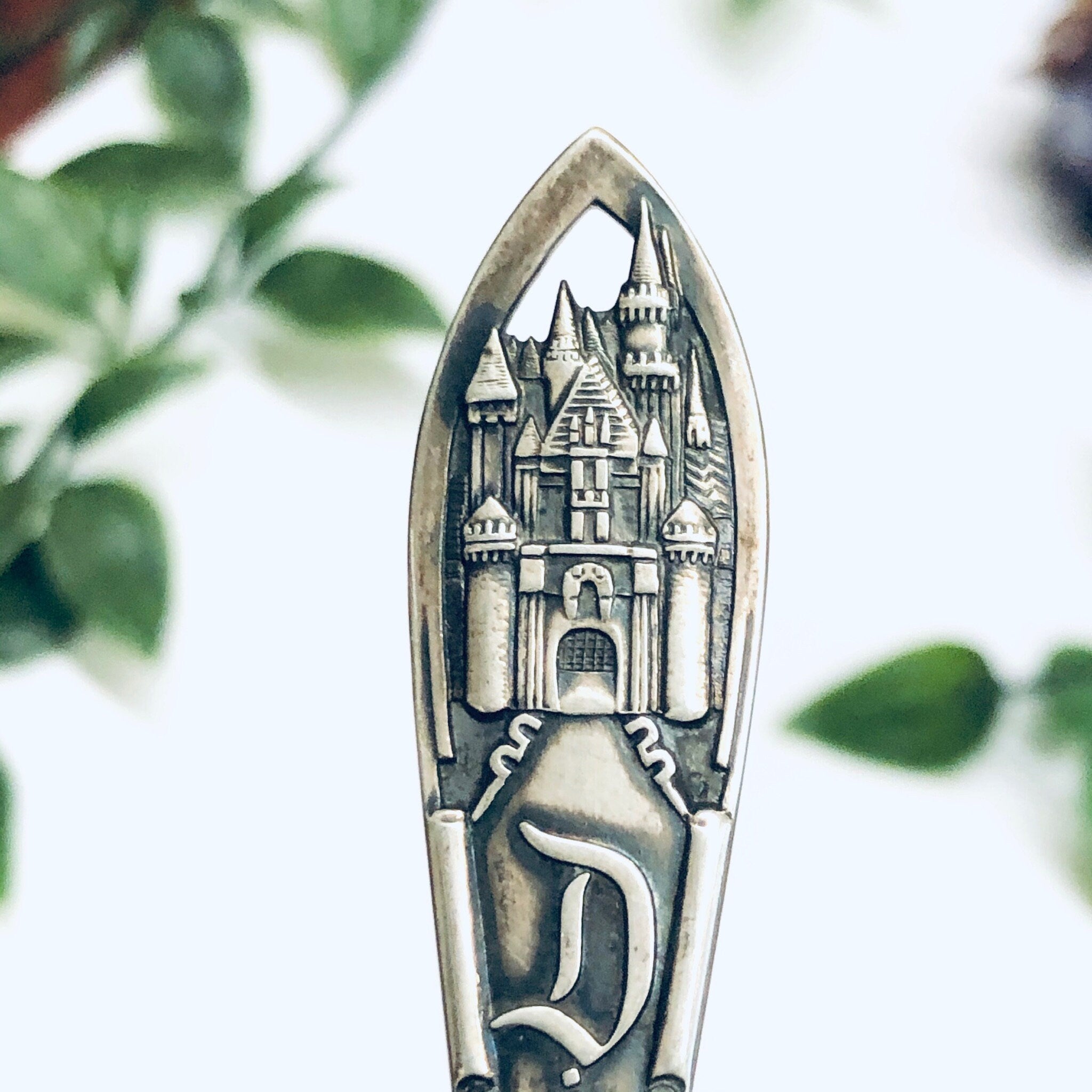 Vintage Disneyland Souvenir Spoon, Princess Castle Spoon, Disney Souvenir, Vintage Disney, Vintage Silver Spoon
