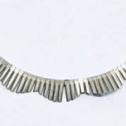Vintage Silver Choker, Collar Necklace, Silver Necklace, Vintage Necklace, Unique Jewelry, Bridal Jewelry
