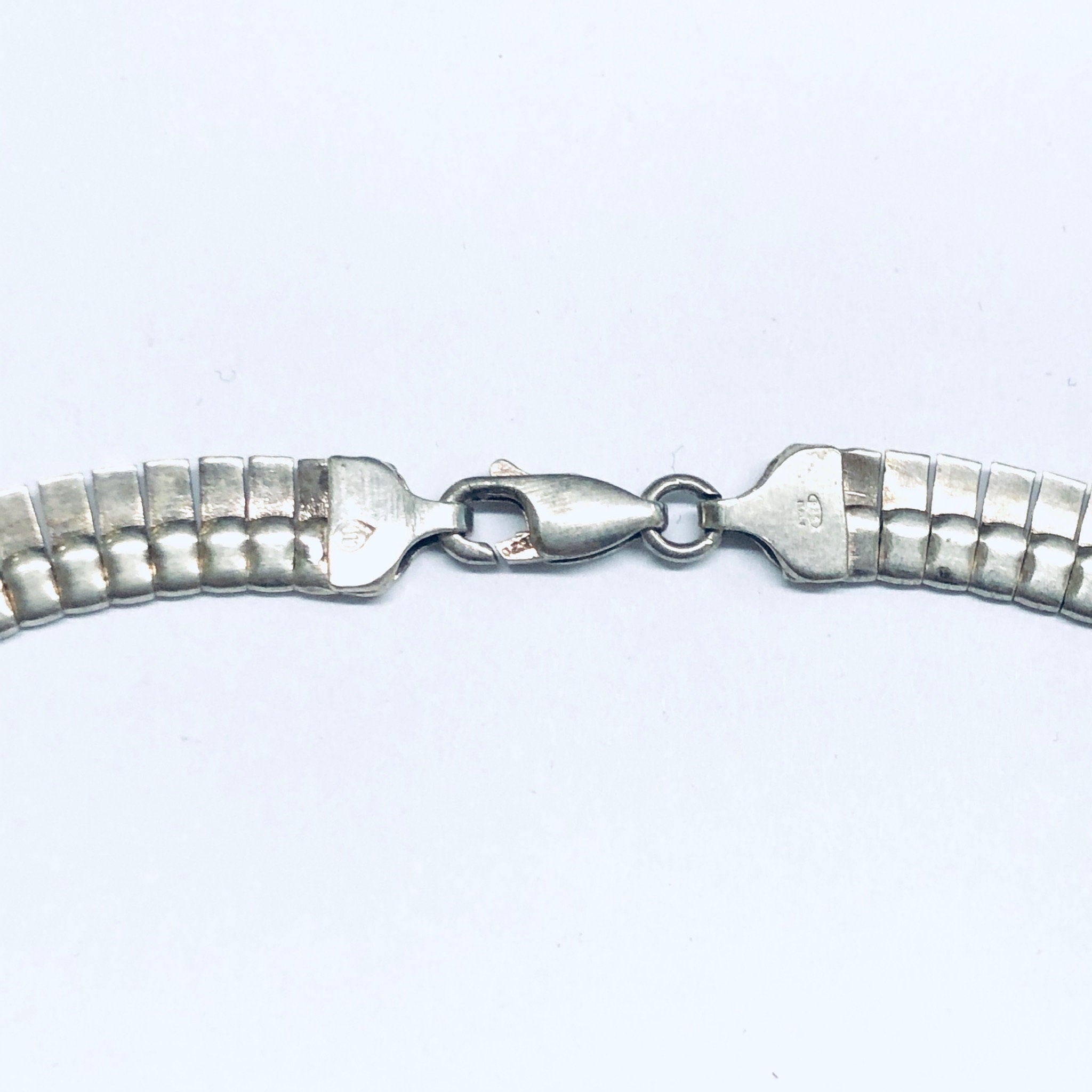 Vintage Silver Choker, Collar Necklace, Silver Necklace, Vintage Necklace, Unique Jewelry, Bridal Jewelry