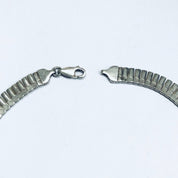 Vintage Silver Choker, Collar Necklace, Silver Necklace, Vintage Necklace, Unique Jewelry, Bridal Jewelry