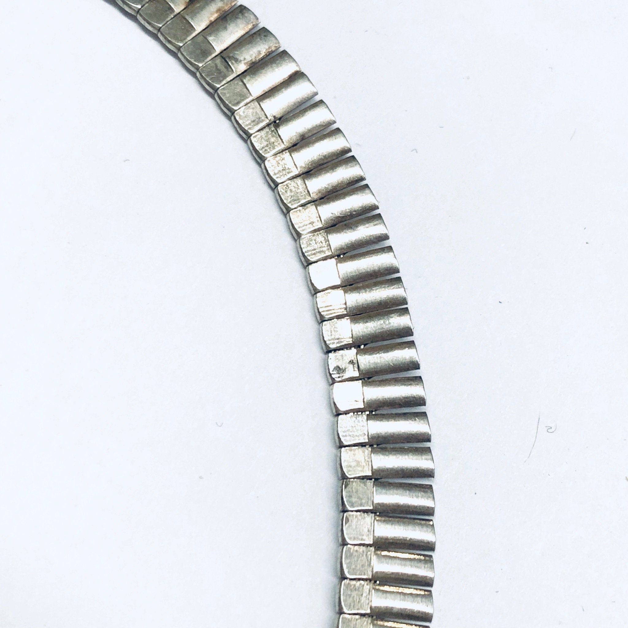 Vintage Silver Choker, Collar Necklace, Silver Necklace, Vintage Necklace, Unique Jewelry, Bridal Jewelry