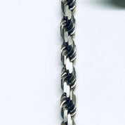 Thick Vintage Silver Chain, Heavy Silver Chain, Vintage Rope Chain, Thick Chain, Vintage Necklace, Statement Jewelry
