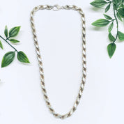 Thick Vintage Silver Chain, Heavy Silver Chain, Vintage Rope Chain, Thick Chain, Vintage Necklace, Statement Jewelry