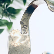 Vintage Silver Cuff Bracelet, Turquoise Bracelet, Inlaid Stone Bracelet, Green Stone Bracelet