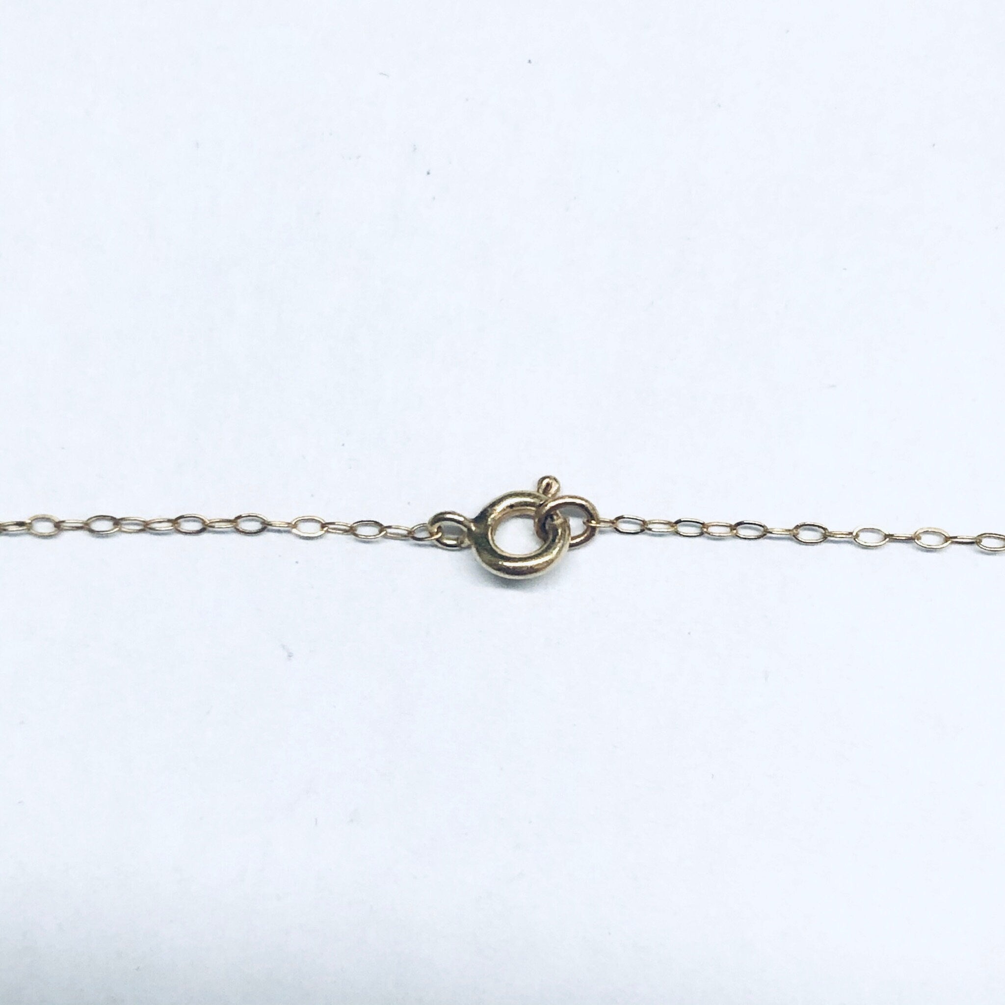 Opal and Gold Necklace, Vintage Opal Pendant, Small Opal Pendant, 14K Gold Chain, Teardrop Opal, 14K Gold Necklace