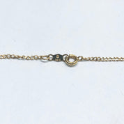 Gold and Onyx Necklace, Black Onyx Asian Pendant Necklace, 14K Gold Pendant, 14K Gold Chain, Vintage Gold Jewelry