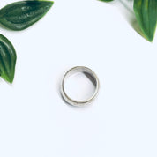 Thick Band Hammered Ring, Hammered Silver Ring, Vintage Silver Ring, Hammered Silver Jewelry, Statement Jewelry