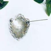 Signed Amfarco Siam Sterling Brooch, Siam Sterling Jewelry, Goddess Brooch, Mekkala Pin, Goddess of Lightening, Silver Pin