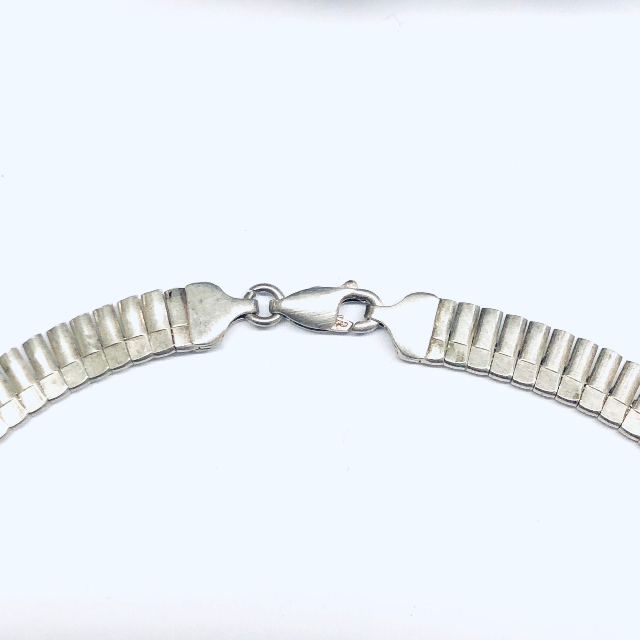 Vintage Silver Choker, Collar Necklace, Silver Necklace, Vintage Necklace, Unique Jewelry, Bridal Jewelry