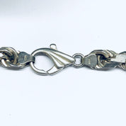Thick Vintage Silver Chain, Heavy Silver Chain, Vintage Rope Chain, Thick Chain, Vintage Necklace, Statement Jewelry