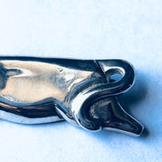 Vintage Silver Tiffany and Co Cat Brooch, Vintage Tiffanys Cat Pin, Tiffanys Cat Brooch, Silver Tiffany and Co Jewelry