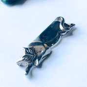 Vintage Silver Tiffany and Co Cat Brooch, Vintage Tiffanys Cat Pin, Tiffanys Cat Brooch, Silver Tiffany and Co Jewelry