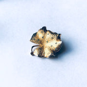 Vintage Gold Toned Leaf Pin, Vintage Costume Jewelry, Small Leaf Pin, Mothers Day Gift, Vintage Leaf Brooch