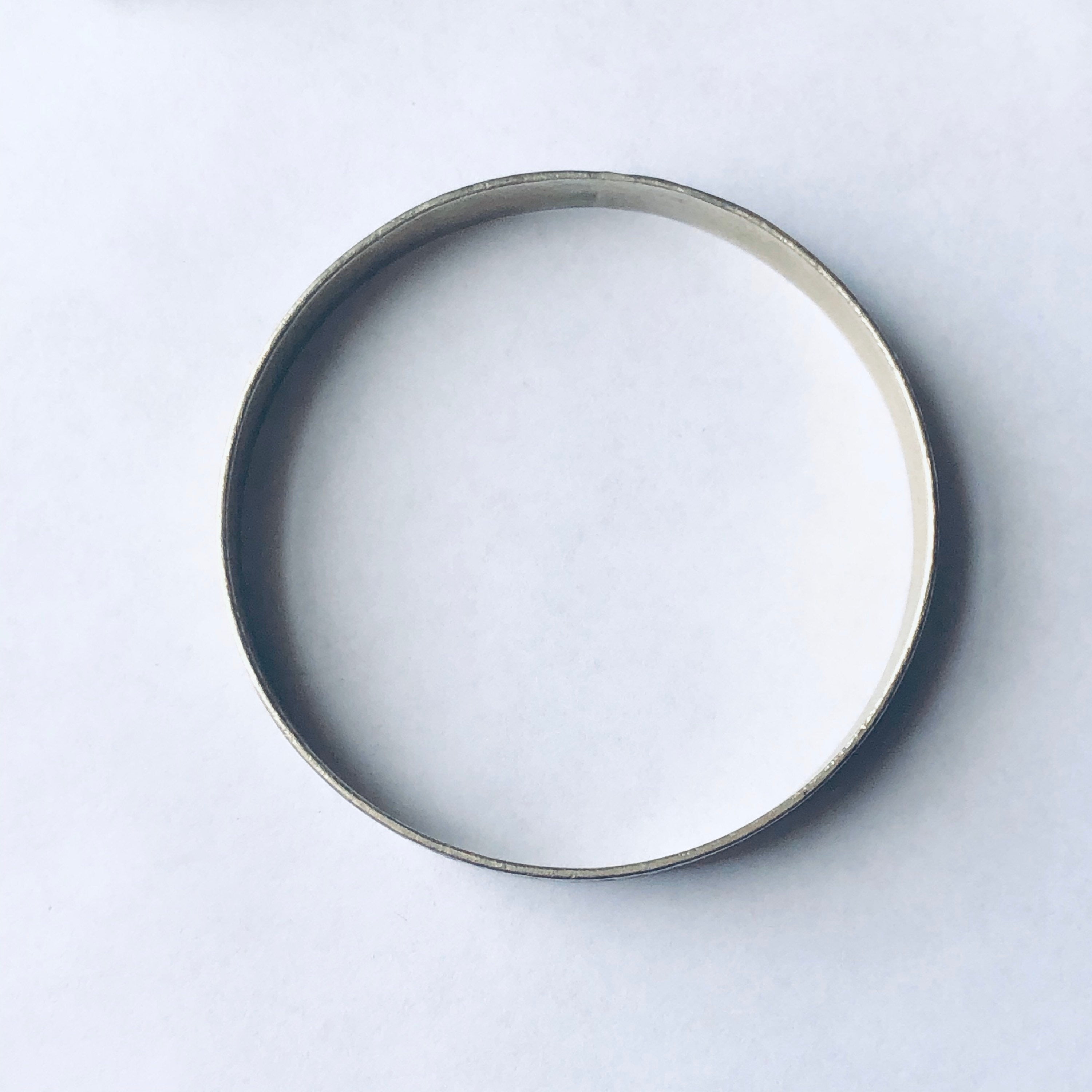 Vintage Silver Bangle Bracelet, Vintage Stacking Bracelet, Stackable Bangle, Stamped Bangle, Vintage Taxco Bracelet, Taxco Jewelry