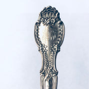 Antique Tiffany & Co Sterling Silver Sugar Shover Spoon Monogrammed Gold Wash