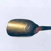 Antique Tiffany & Co Sterling Silver Sugar Shover Spoon Monogrammed Gold Wash