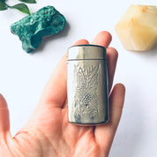 Vintage Strike Anywhere Match Holder, Vintage Match Holder, Eagle and Flag March Holder, Vintage Smoking Collectible