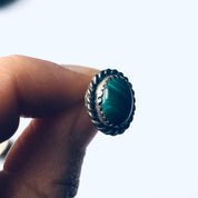 Vintage Silver Earrings with Malachite Stone, Silver and green Earrings, Vintage Malachite Jewelry, Earrings for Pierced Ears, Boho Jewelry