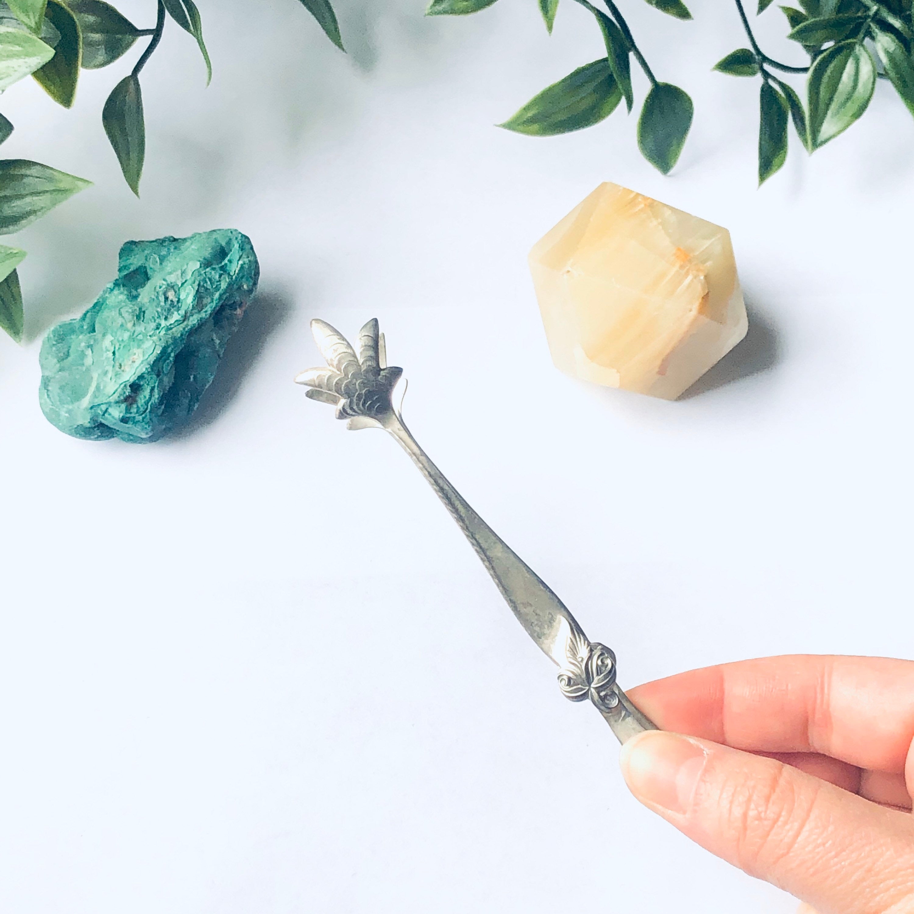Vintage Wallace Sterling Ice Tongs, Silver Appetizer Tongs, Vintage Silver Kitchen Decor, vintage claw tongs , Small Tongs