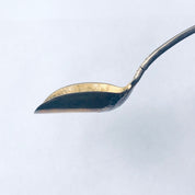 Antique Tiffany & Co Sterling Silver Sugar Shover Spoon Monogrammed Gold Wash
