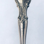 Antique Tiffany & Co Sterling Silver Sugar Shover Spoon Monogrammed Gold Wash